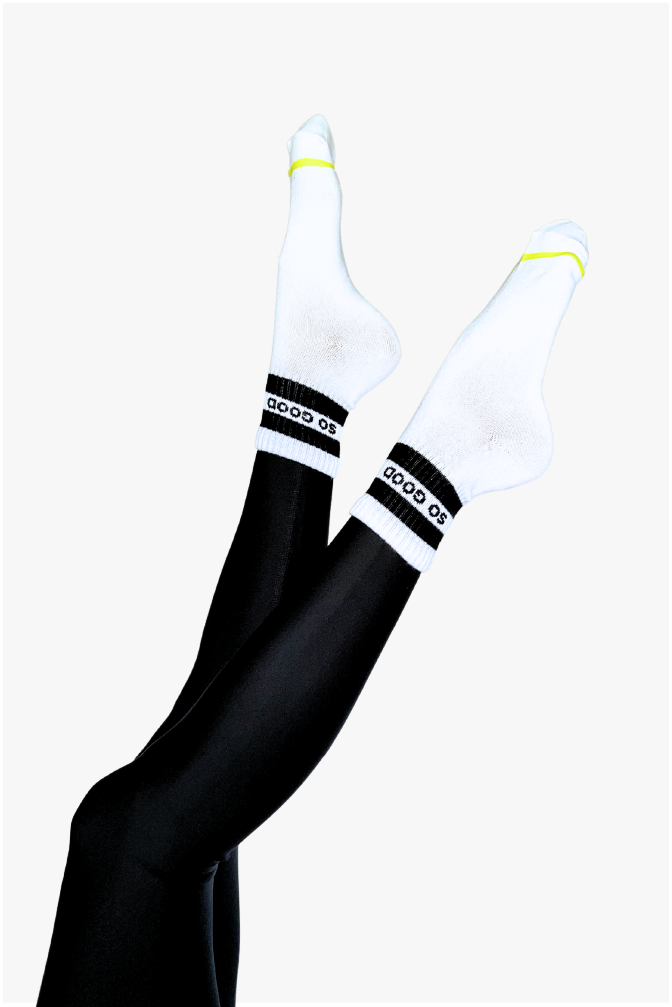 SO GOOD UNISEX HALF-CREW SOCKS